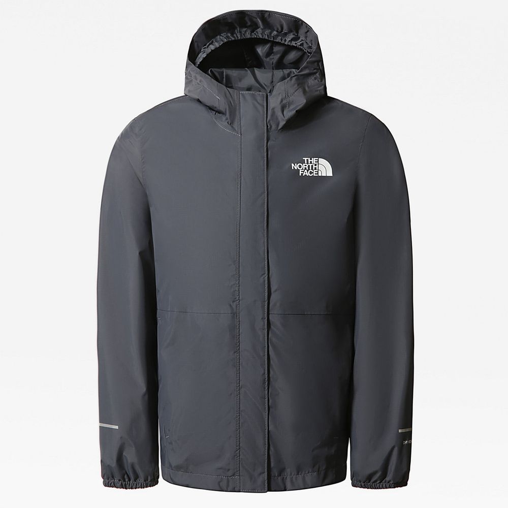 The North Face Waterproof Jackets Girls Australia - The North Face Resolve Reflective Grey Hiking (P